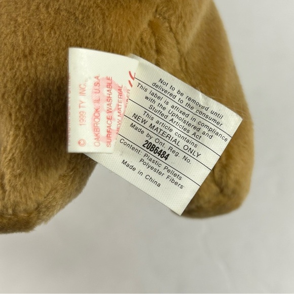 Ty Beanie Baby Tiny the Dog,  Chihuahua New MWMTs 7" 16cm Rare - Picture 7 of 9